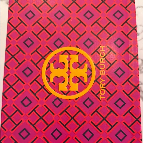 Tory Burch Black Patent Leather Flats-Navy - Picture 2 of 6